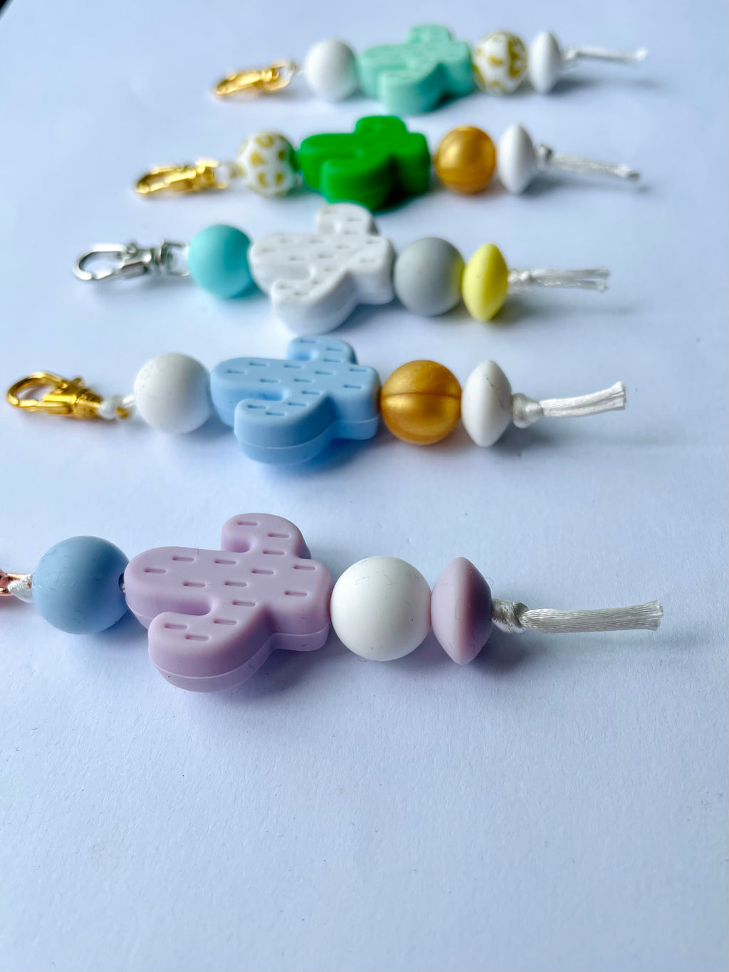 C A C T U S  Keyring - Witte Art