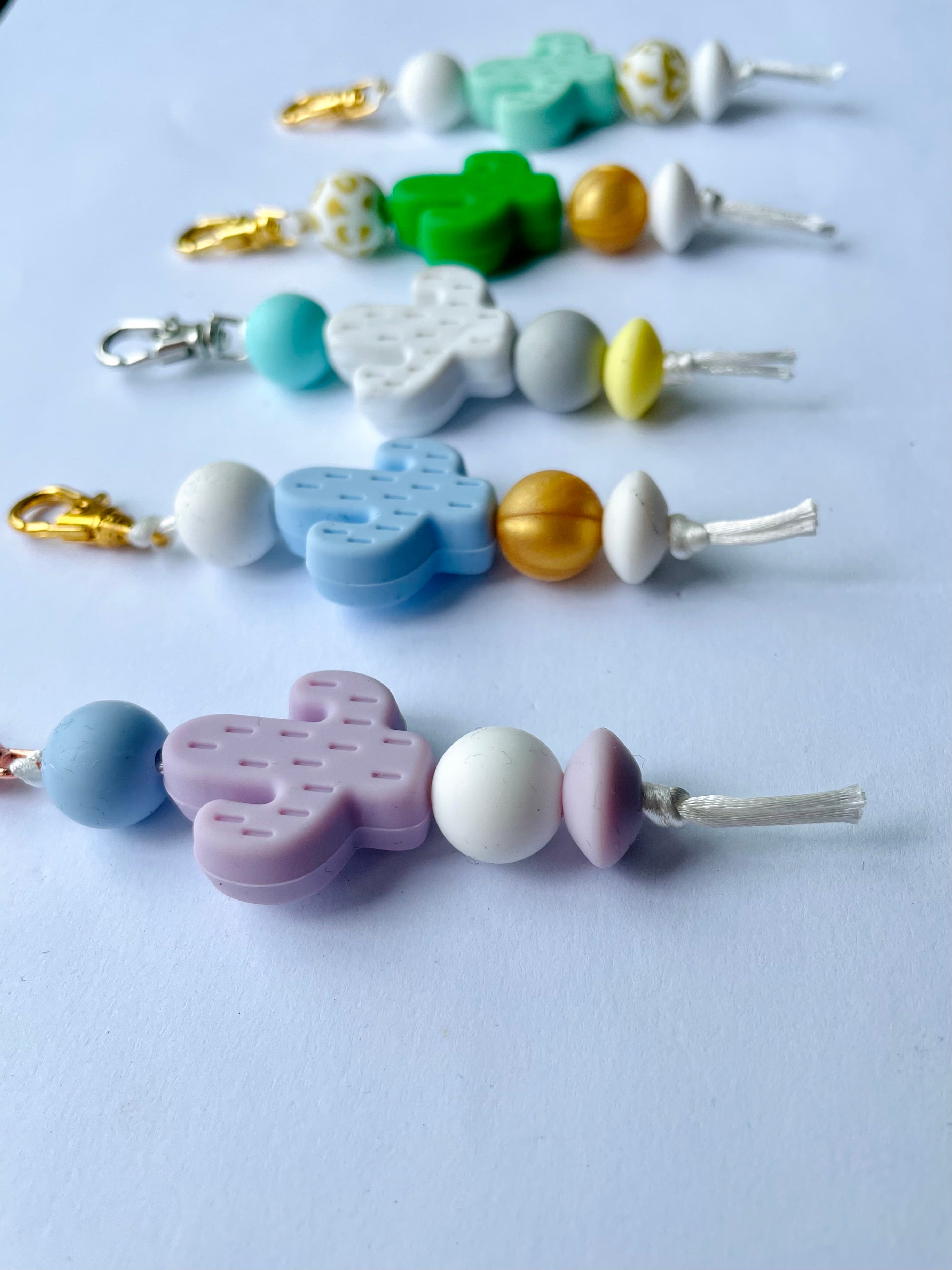 C A C T U S  Keyring - Witte Art