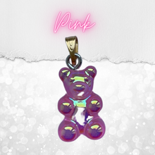 Load image into Gallery viewer, T E D D Y  gummy bear necklace Shimmer Edition - Gold - Witte Art
