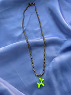 B A L L O O N  D O G necklace - Witte Art