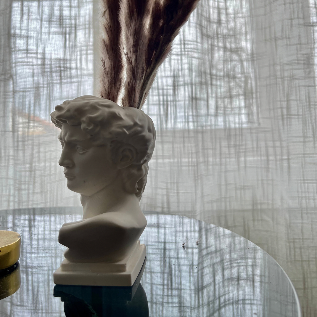 D A V I D vase - Witte Art