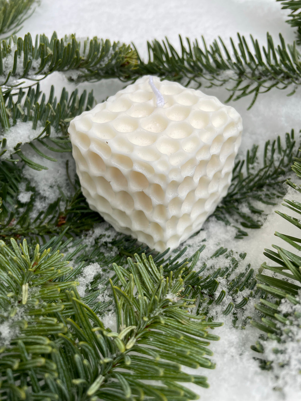 H O N E Y Candle - Witte Art