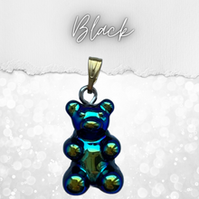 Load image into Gallery viewer, T E D D Y  gummy bear necklace Shimmer Edition - Gold - Witte Art
