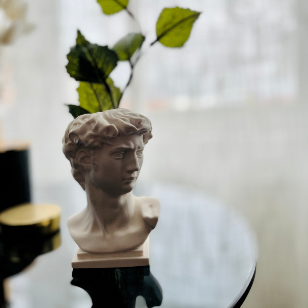 D A V I D vase - Witte Art