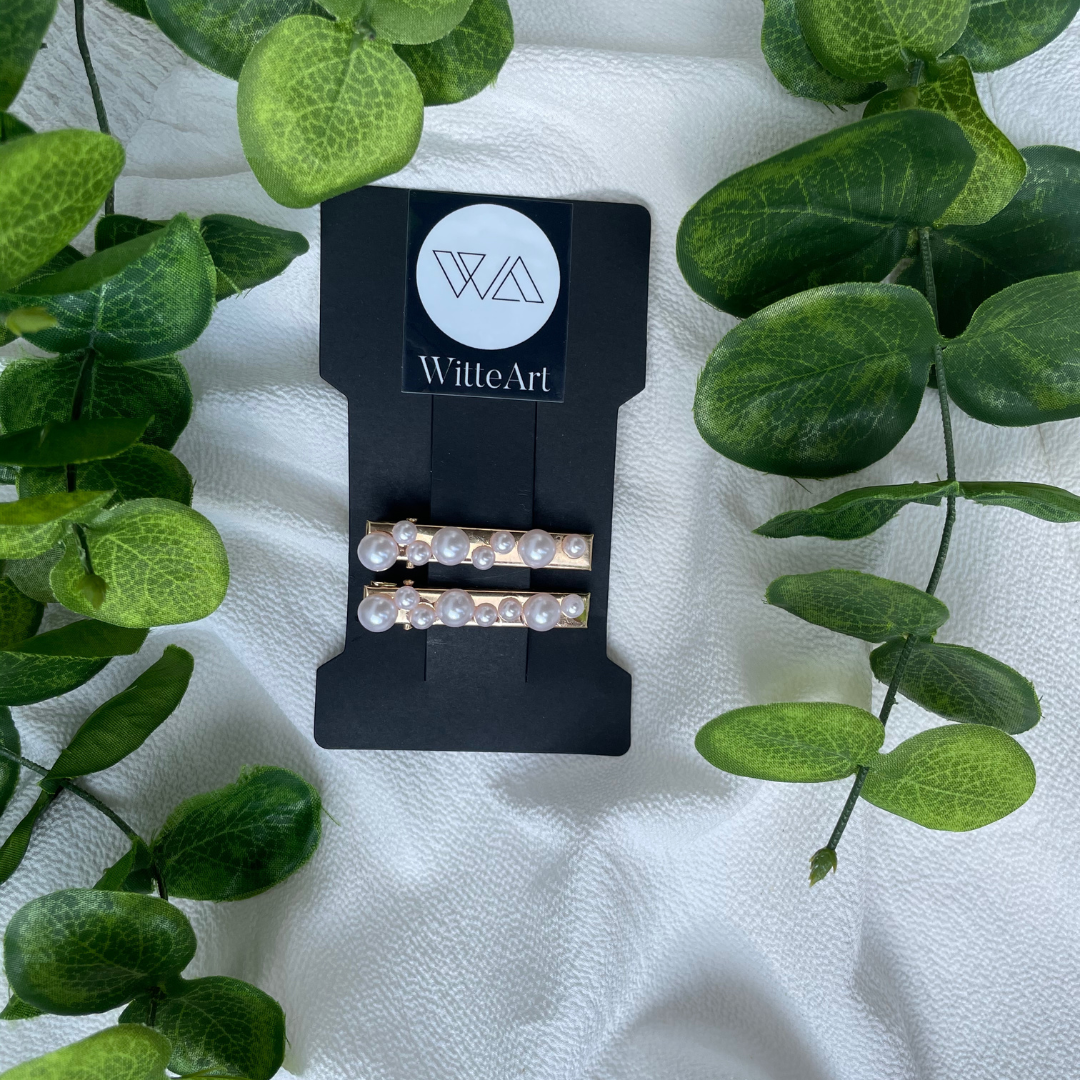 D I A N A   Hair clips - Chic - Witte Art