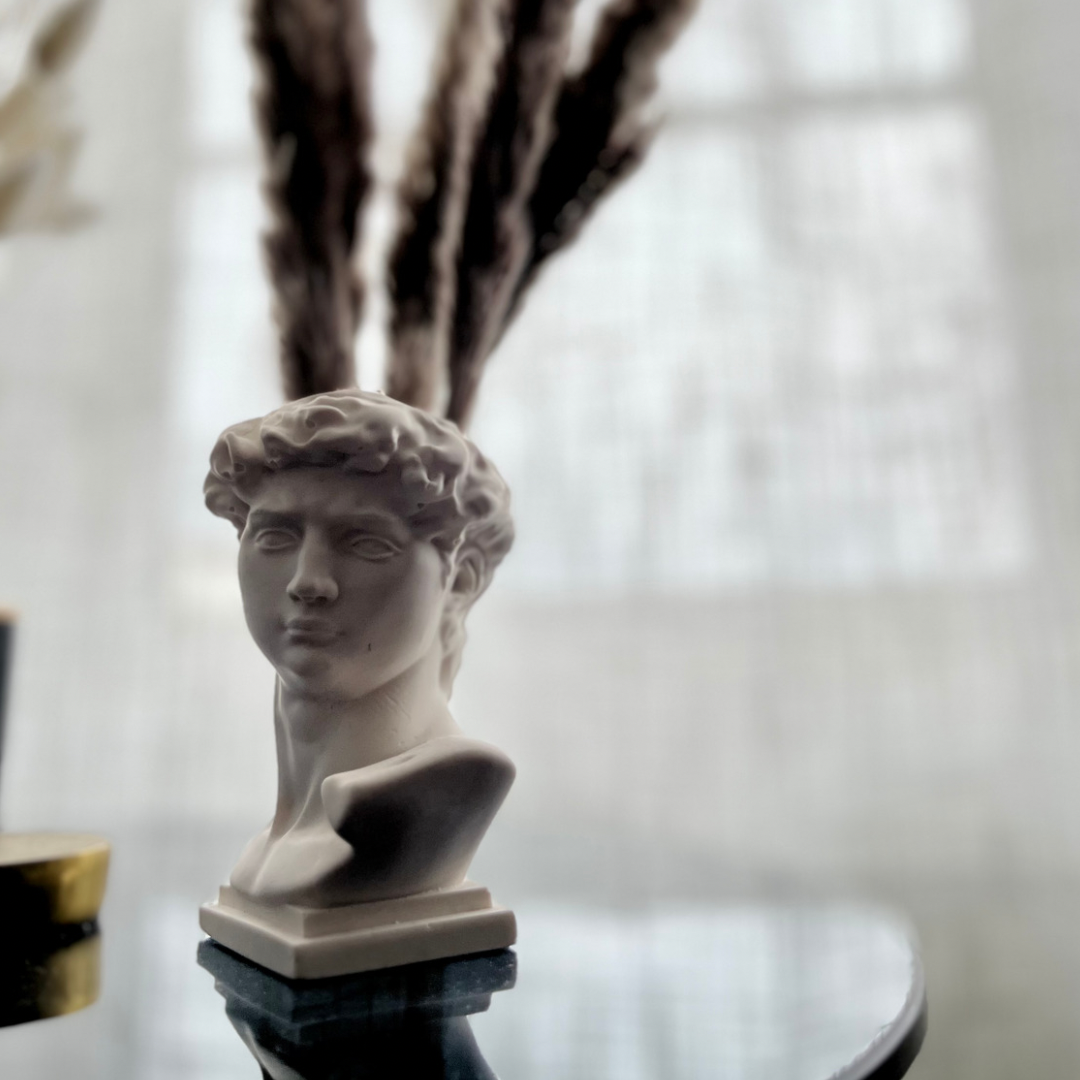 D A V I D vase - Witte Art