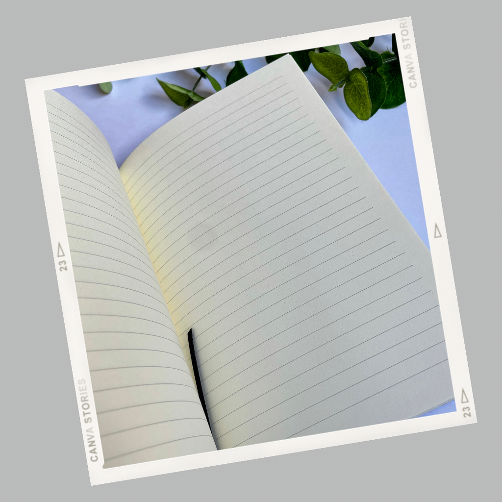 N O T E B O O K with name - Silver Edition (Limited edition) - Witte Art