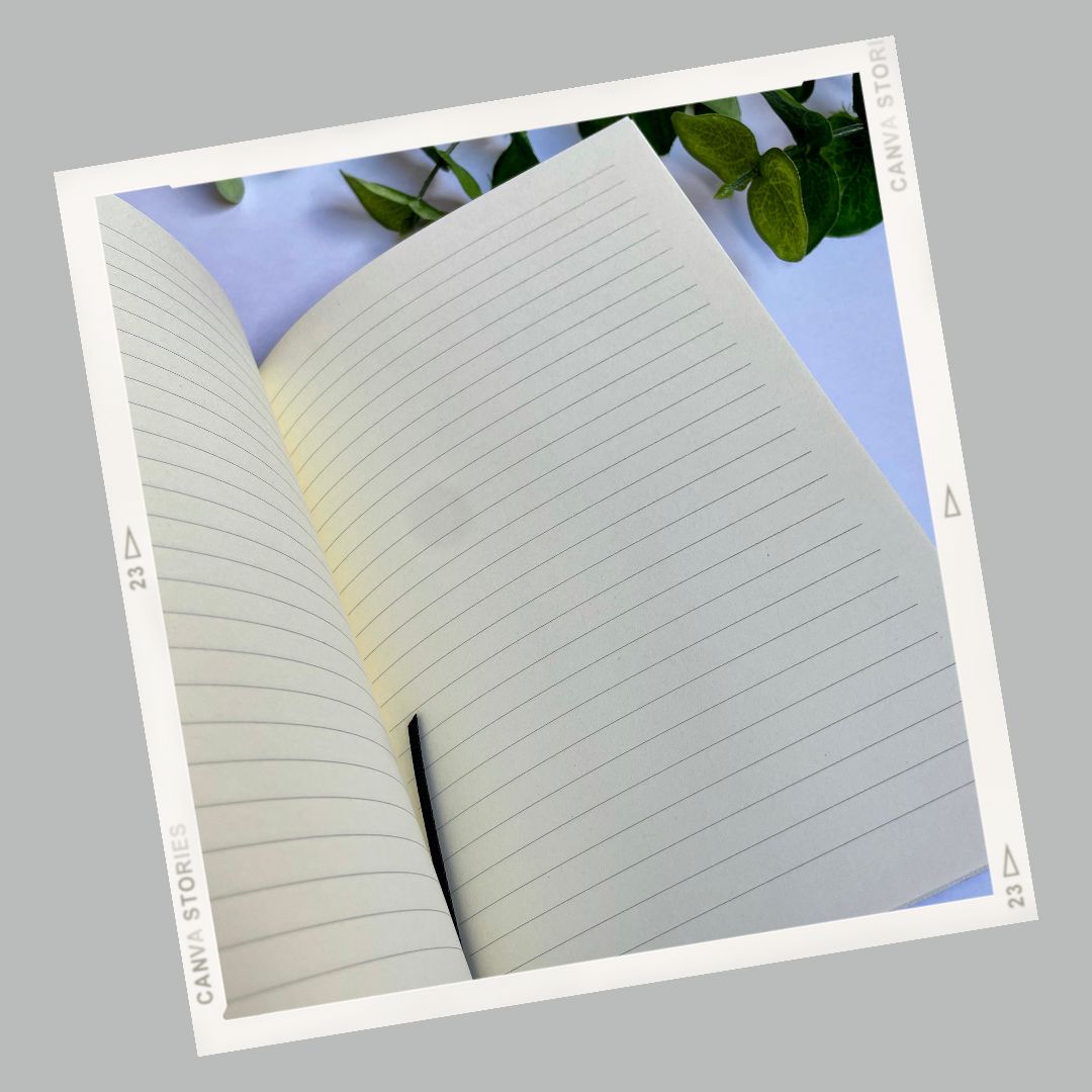 N O T E B O O K with name - Silver Edition (Limited edition) - Witte Art