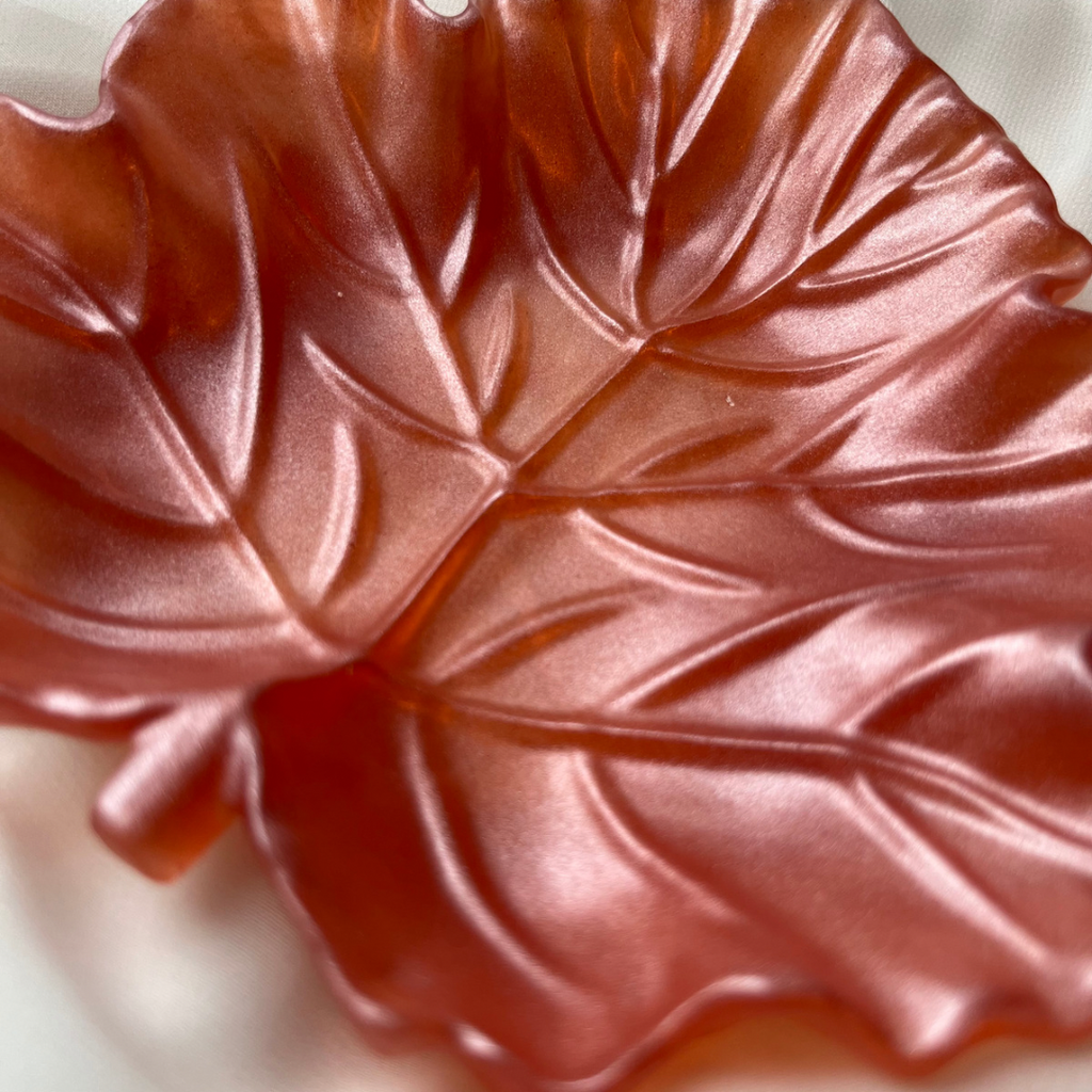 Leaf tray Peach - Witte Art