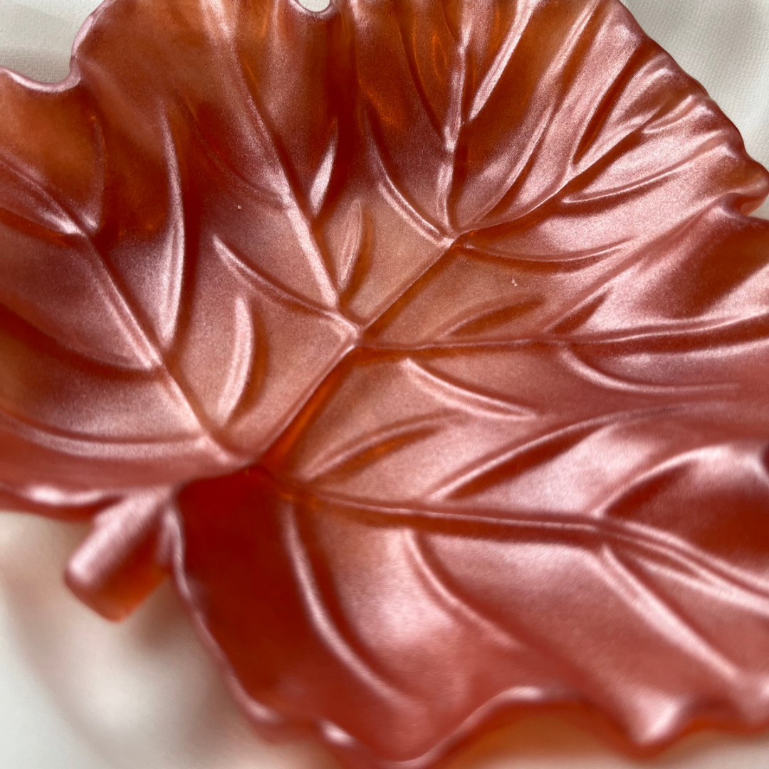 Leaf tray Peach - Witte Art