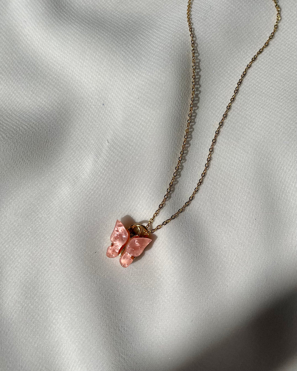 B U T T E R F L Y  Necklace - Witte Art