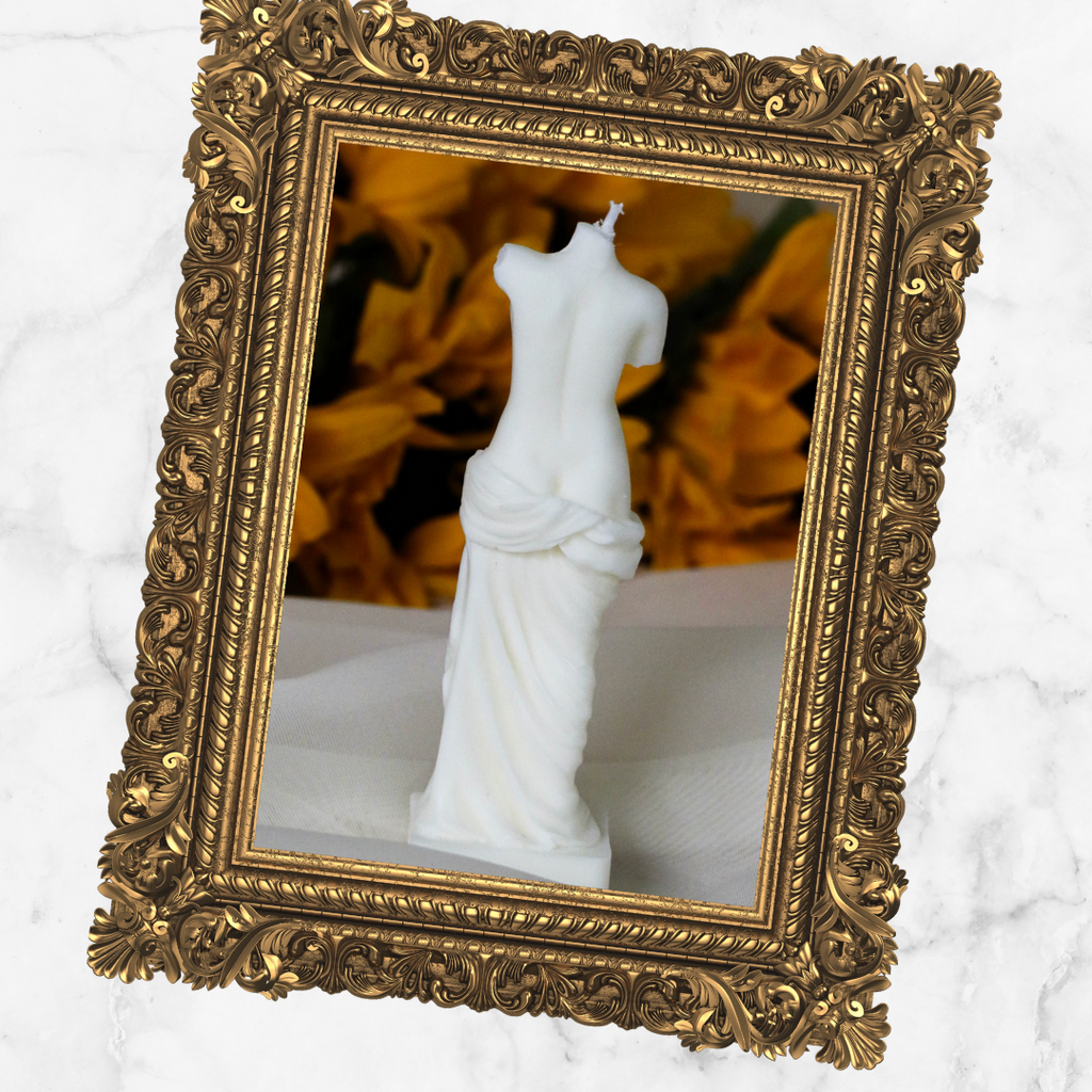 V E N U S  candle - Witte Art