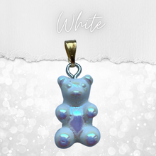 Load image into Gallery viewer, T E D D Y  gummy bear necklace Shimmer Edition - Gold - Witte Art
