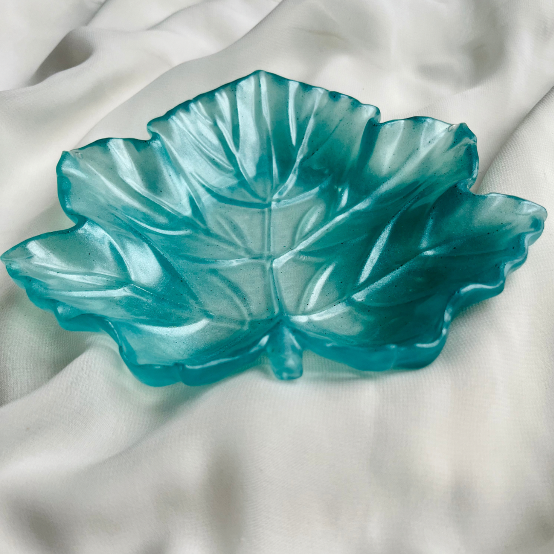 Leaf tray Turquoise - Witte Art