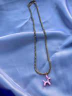 B A L L O O N  D O G necklace - Witte Art