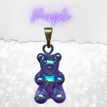 Load image into Gallery viewer, T E D D Y  gummy bear necklace Shimmer Edition - Gold - Witte Art
