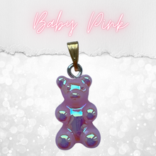 Load image into Gallery viewer, T E D D Y  gummy bear necklace Shimmer Edition - Gold - Witte Art
