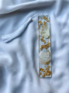 B I L L I E  Bookmark with real flowers - Witte Art