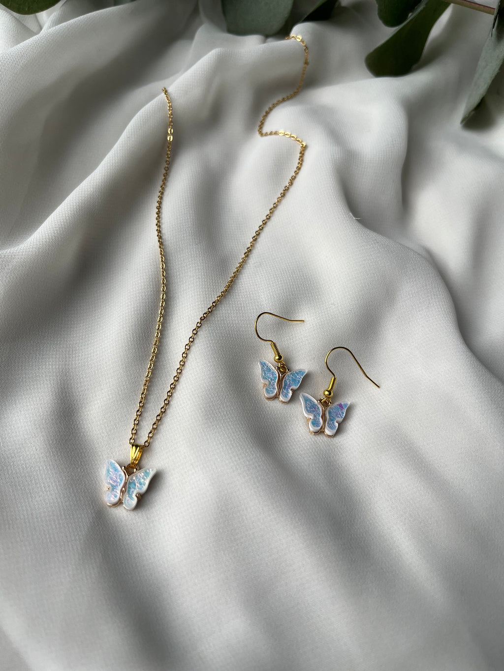 B U T T E R F L Y  Necklace - Witte Art
